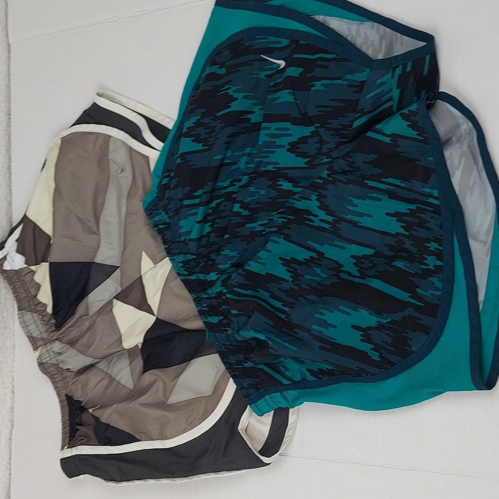 Lot of 2 Nike Tempo Running Shorts Size XSmall jogging hiking outdoors